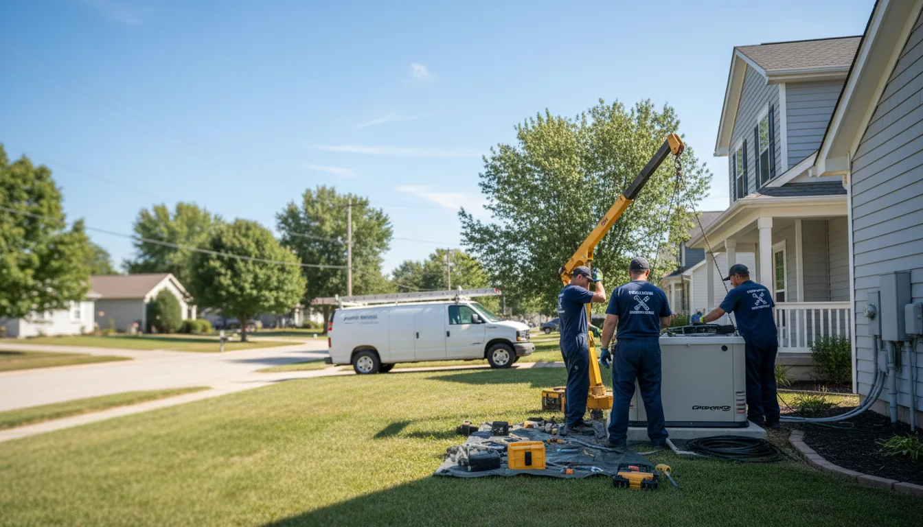 Generator Installation in Mansfield, TN near me